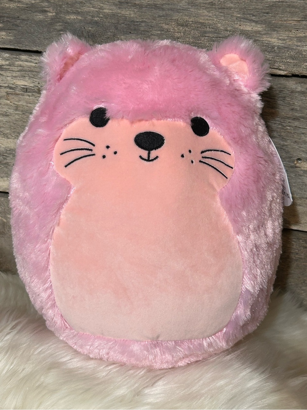 Anu Pink Otter 12” Fuzz A Mallows Squishmallows